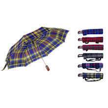 Vérifier le parapluie automatique de pli de tissu 3 (YS-3FA22083009R)